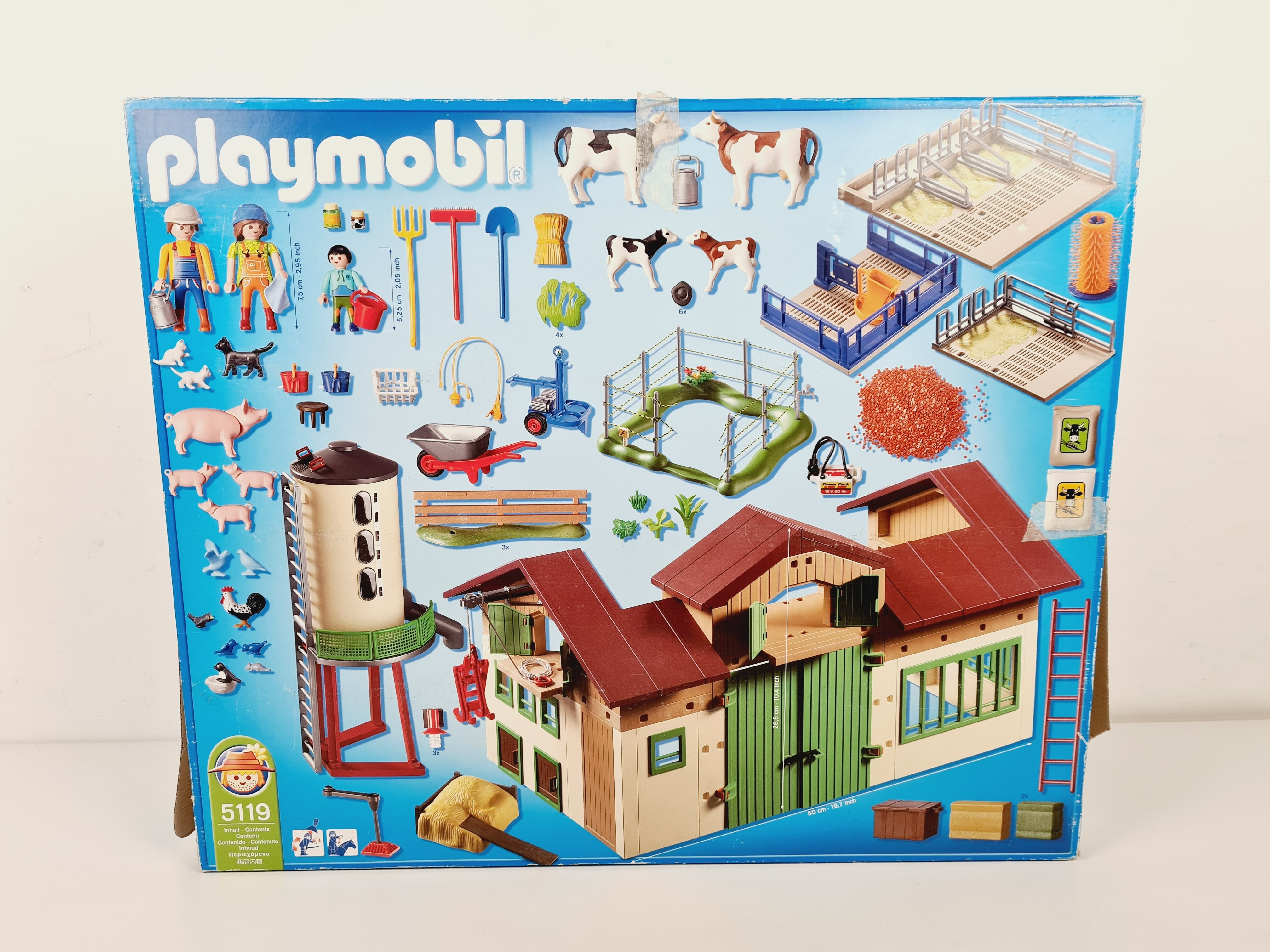 Voir photo 4 de Playmobil - Playmobil 5119 La Grande Ferme avec Silo - 4/10 ans Playmobil - Playmobil 5119 La Grande Ferme avec Silo - 4/10 ans Bon état - Vue 4 -